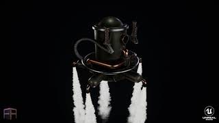Steampunk jetpack from the Anime Steamboy