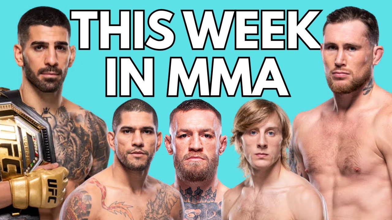This Week In MMA #1 - Topuria vs Islam Beef! Pereira Declines Fight? Jones Fight Update!
