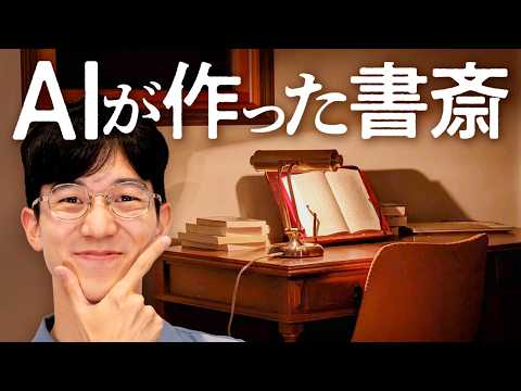 AIに新居の書斎を任せたら、こうなった