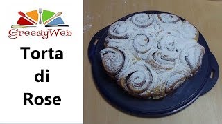 Tronchetto Di Natale Greedy.Torta Di Rose Di Greedy E La Sua Ciccina Youtube