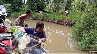 JALA IKAN HARI INI DI SUNGAI LUBUK LARANGAN MANUNGGANG, DAPAT IKAN MAS BESAR (14/02/26) 