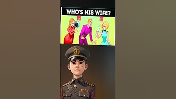 Guess Who is his wife? #riddlechallenge #riddleoftheday #enigma #logicpuzzles