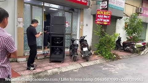 Trải Nghiệm Chất Âm 1 Vế Loa Line array Lx acoustic khi Thực Chiến - Chất Âm Sắc Nét