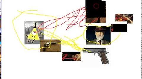 bill cipher vs shadow man