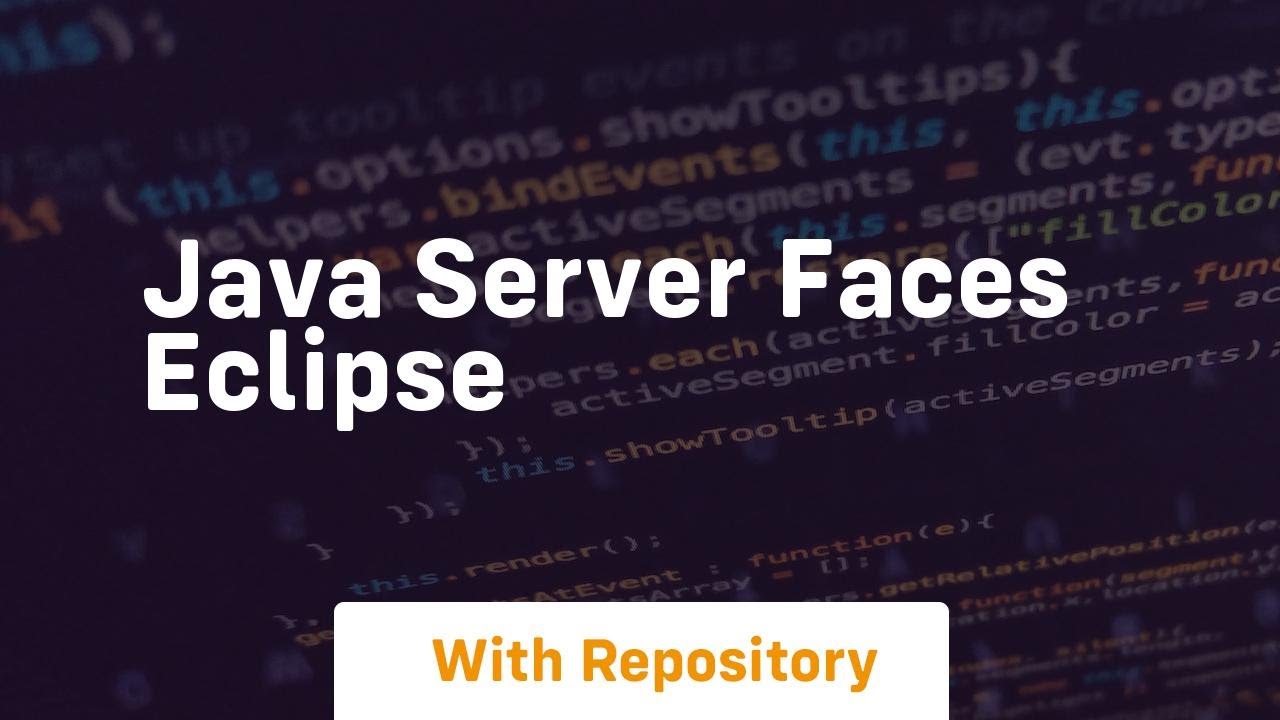 java server faces eclipse - YouTube
