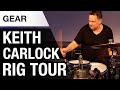 The Keith Carlock (Steeley Dan, Toto, Sting...) Rig Tour | Gretsch, Evans, DW, Vic Firth