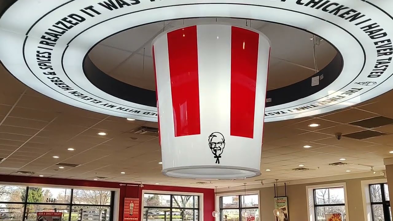 KFC's Most Cool Gigantic Bucket Light in Georgetown, Kentucky