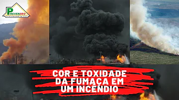 O que significa a cor da fumaça?