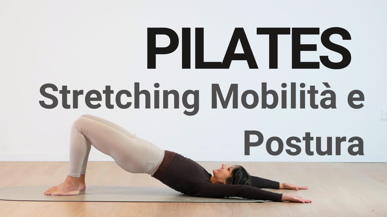 Pilates stretching per mobilità postura e sollievo da dolori | Pilates a a casa in 20 minuti