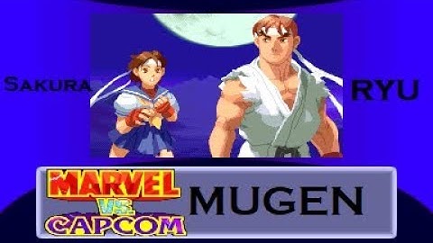 Master and Pupil I - Marvel vs Capcom M.U.G.E.N - Ryu and Sakura