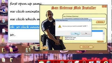 How to uninstall CAR MODS from Gta San andreas