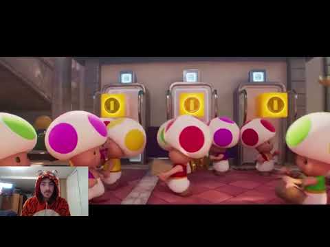THE SUPER MARIO BROS  MOVIE Mushroom Kingdom scene | REACTION