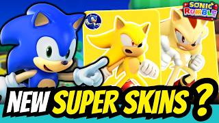 🌟 SUPER SKINS We Need In Sonic Rumble!