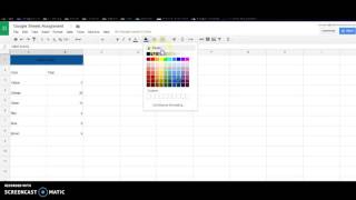 Google Sheets Part 1 Revised