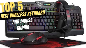 BEST Wireless Keyboard and Mouse Combo 2025