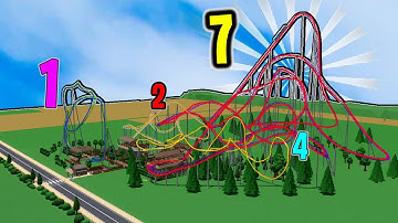 Theme Park Tycoon 2 but each ride has a RANDOM amount of LOOPS!