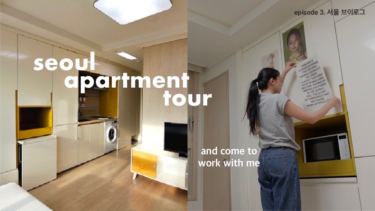 REALISTIC teaching in korea | SCHOOL apartment tour 강남 원롬 서울 브이로그