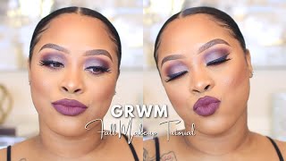 GRWM Plum Fall Makeup Look | Makeup Tutorial