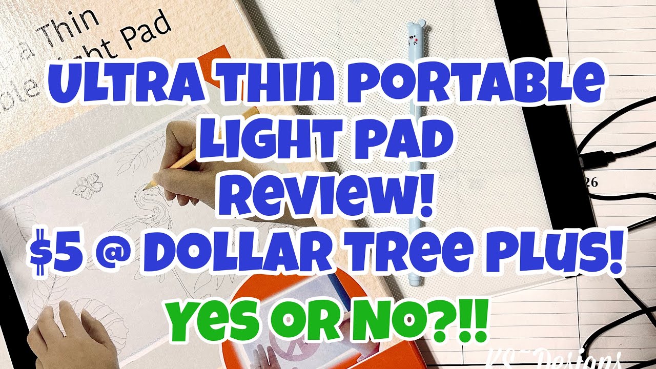 Dollar Tree Light Pad for $5 : r/cricut