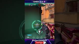 👉 “Omen tried to jumpscare me… biggest mistake 💀 / ACE #valorant  #valorantclips #gaming #ace