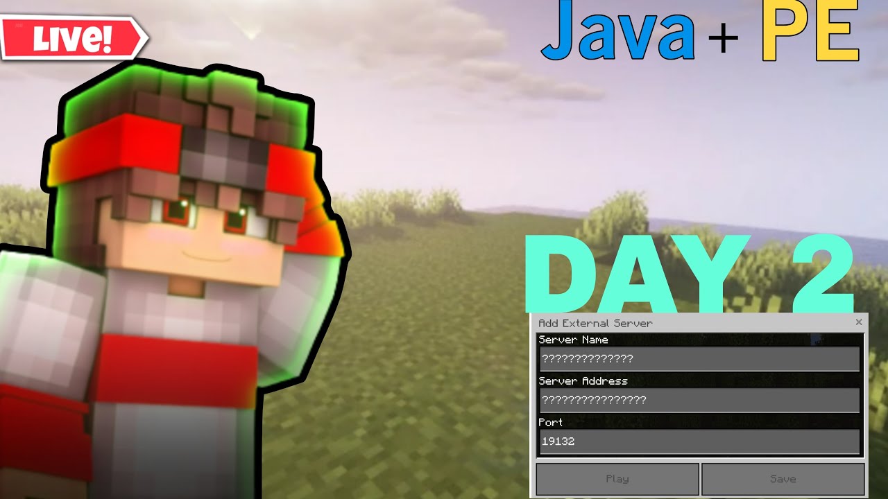 LIVE JOIN MY PUBLIC SMP 🥶 1.19 JAVA + PE 24/7 SMP MCPE PUBLIC SMP IP ...