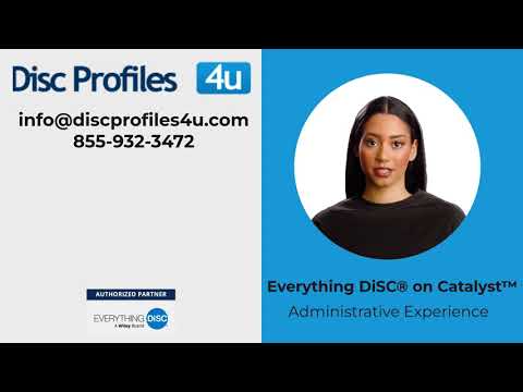 Everything DiSC on Catalyst Administrative Experience