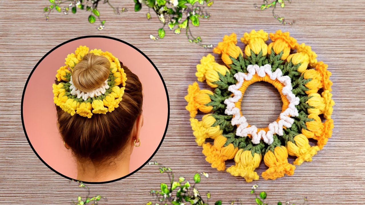 How to Crochet a Scrunchie (Step-by-Step for Beginners!)