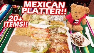 Rey Azteca's "Super Grande Especial" Mexican Food Challenge