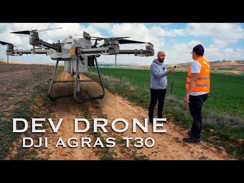 Altın Ararken Zirai Drone Bulduk (Dji Agras T30 İncelemesi) - Drone ile Gübreleme Nasıl Yapılıyor