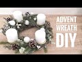 Karácsonyi Adventi koszorú készítés lépésről lépésre fillérekből |DIY How to make an Advent wreath