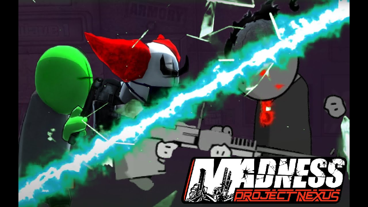 Madness Combat - Madness: Project Nexus 2 Alpha version 1.07 is now live on  Steam! Full write up of additions and fixes can be found at  Projectnexus2.com Also, mark your calendars: We're