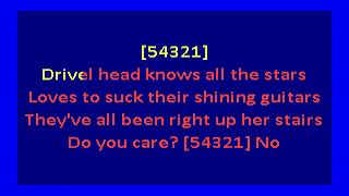 Elastica – Line Up (karaoke)