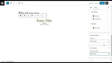 How to insert and design Section Header Block in WordPress Gutenberg Editor?