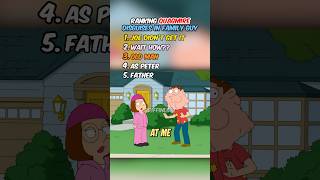 Ranking Quagmire Disguises In Family Guy😂