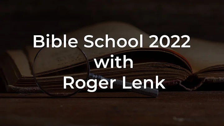 Bible School 2022 HOLOCAUST AND ANTI-SEMITISM Sess...