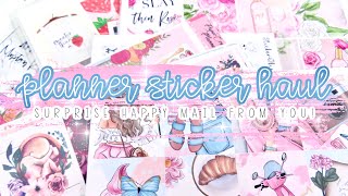 PLANNER STICKER HAUL // Gifts from You and Printable Stickers //2020 PRINTABLE STICKER HAUL