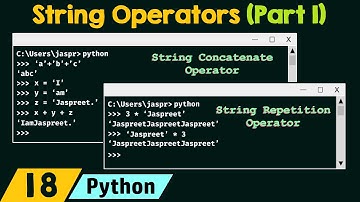 String Operators in Python (Part 1)