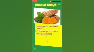 Khasiat Kunyit untuk Tubuh kita #shorts