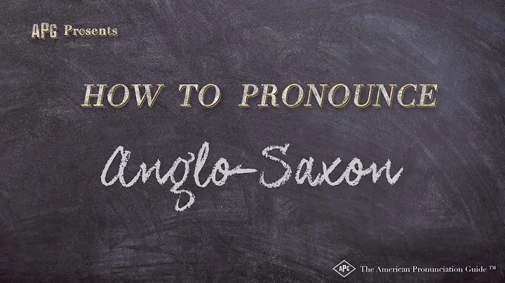 How to Pronounce Anglo-Saxon (Real Life Examples!)