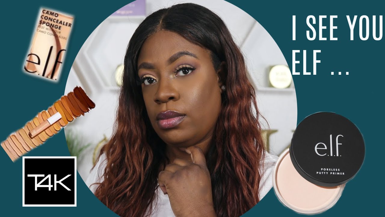 E.L.F Hydrating Camo Concealer + Camo Concealer Sponge Review YouTube