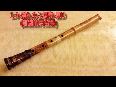 1.4-別れの入場券-原D (離別的月台票) 尺八演奏（淡水漁人碼頭系列）