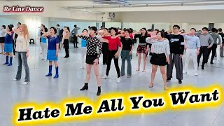 Hate Me All You Want Line Dance | Intermediate | 헤이트 미 올 유 원트 라인댄스 | 토요 2.4주 중급반 11시 