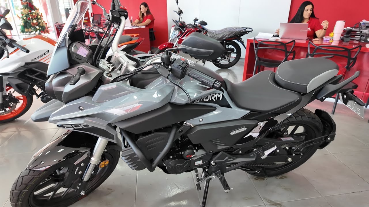 VEJA OS PREÇOS E PROMOÇÕES DAS MOTOS SHINERAY - TEST RIDE STORM 200