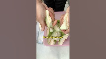 cách bí mật gọt trái ổi vừa nhanh vừa dễ ai cũng làm được - cách người thông minh cắt trái cây