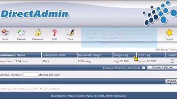 24) How to create a subdomain in Direct Admin by Gecko Websites