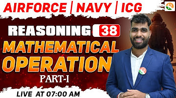 अटल Batch | Mathematical Operation -1 | Reasoning Classes 2024 Airforce | Reasoning for Airforce