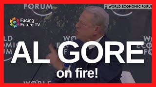 Al Gores Warning at The World Economic Forum