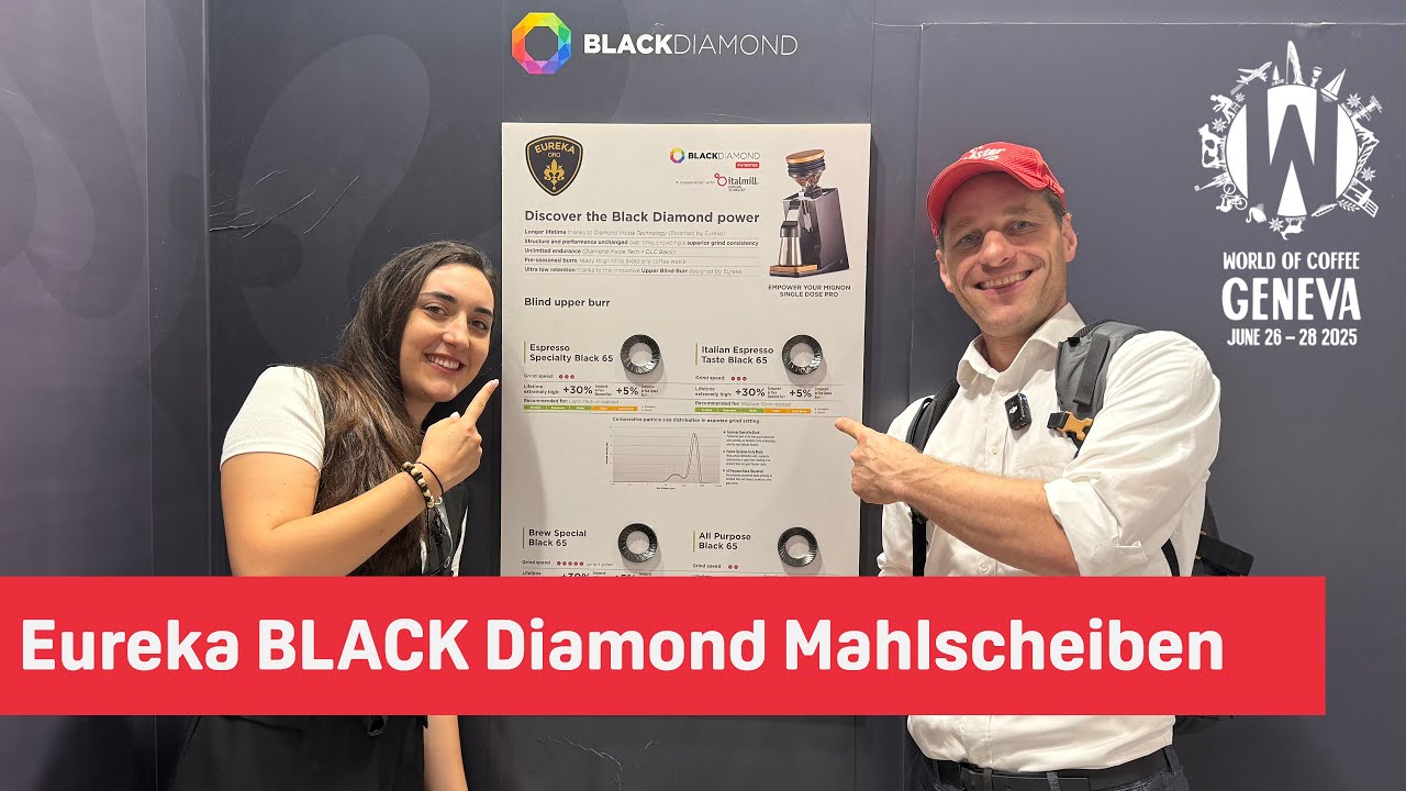 Eureka Black Diamond Mahlscheiben: 4 Varianten  - 1 Entscheidung