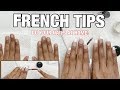 My First French Set | DO YOUR NAILS AT HOME! | FRENCH TIPS WITH POLYGEL