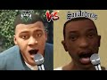 GTA 5 Franklin VS GTA San Andreas CJ Singing a song (Who is Best)